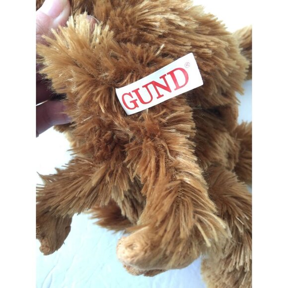 Gund Ookie Brown Mama Monkey with Baby Plush Stuffed Animal Soft Toy 31034 - Picture 6 of 7